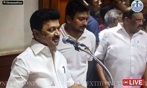 Chief Minister MK Stalin (Photo: Hemanathan M)