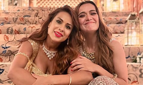 Araddhana Sharma with Nia Sharma