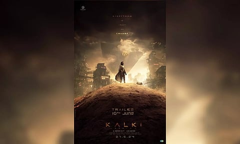 Kalki 2898 AD poater (X: @Kalki2898AD)