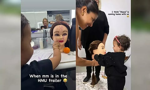 Priyanka Chopra with daughter Maltie (Instagram@priyankachopra)