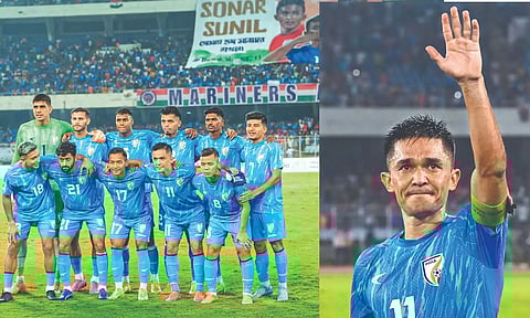 Indian football team; Sunil Chhetri