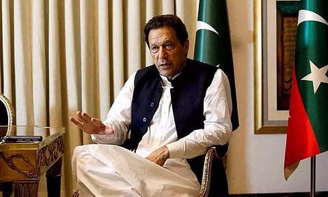 Pakistan Tehreek-e-Insaf founder Imran Khan&nbsp;