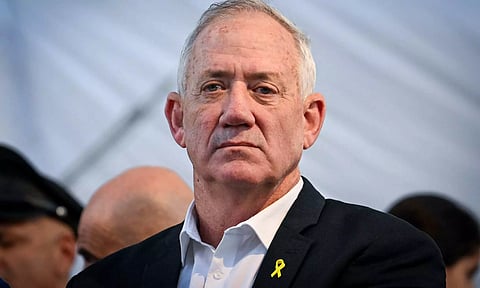 Israel's war cabinet minister Benny Gantz