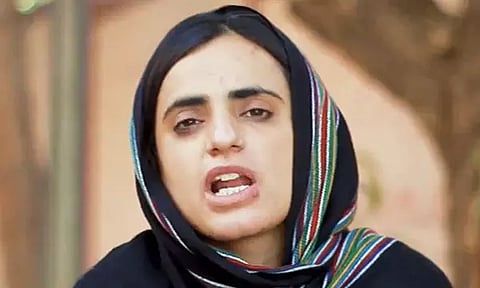 Baloch leader and social activist Mahrang Baloch (Photo/X@BalochYakjehtiC)