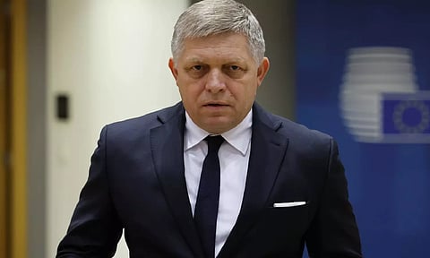 Slovakia's Prime Minister Robert Fico&nbsp;
