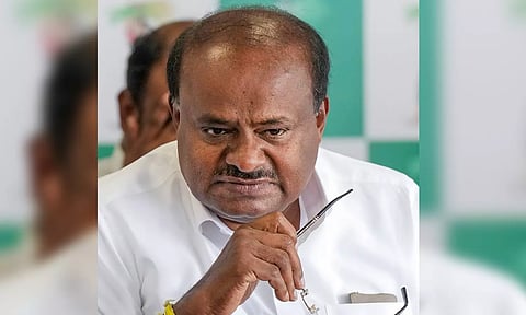 Union Minister for Heavy Industries HD Kumaraswamy