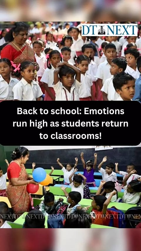 Back to school: Emotions run high as students return to classrooms!