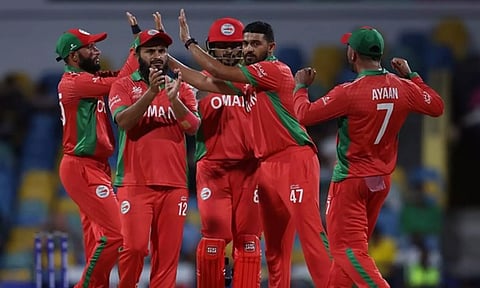 Team Oman (Photo: Oman Cricket/ X)