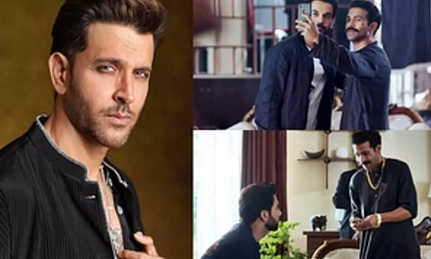 Hrithik Roshan and Vinod Rawat (IANS)