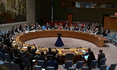 Members of the U.N. Security Council (Photo/Reuters)