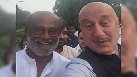 Rajinikanth, Anupam Kher (Image: Instagram)