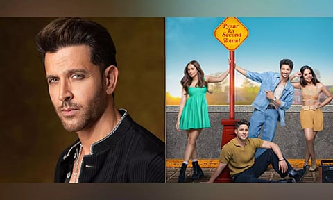 Hrithik Roshan, Ishq Vishk Rebound poster (Instagram)