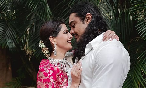 Varalaxmi Sarathkumar &amp; Nicholai (Instagram)