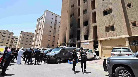 Visual after the incident