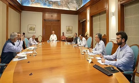 PM Modi meeting (File Photo/ANI)