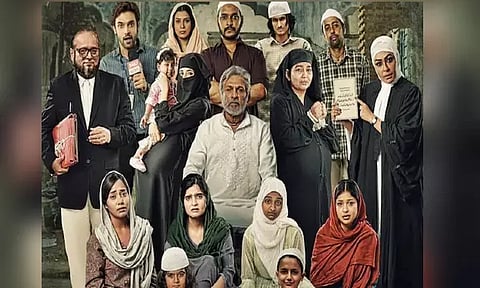 A still 'Hamare Baarah' poster (image source: instagram)