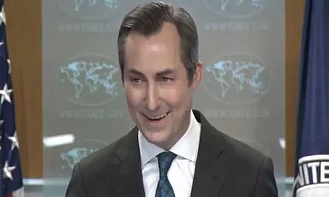 US State Department spokesperson Mathew Miller&nbsp;