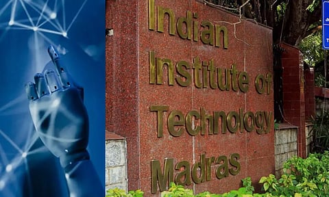 Representative image of AI; IIT Madras (Photos: Pexels/PTI)