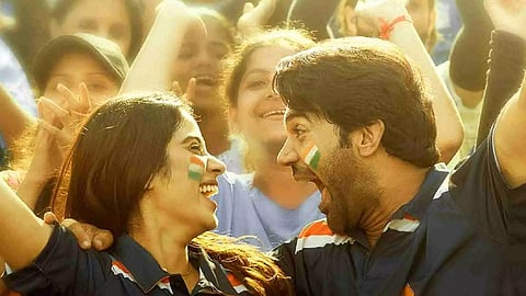 Still from Mr &amp; Mrs Mahi