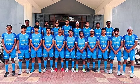Indian junior hockey team (Photo/HI)