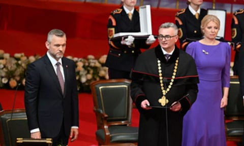 Peter Pellegrini sworn ceremony (IANS)