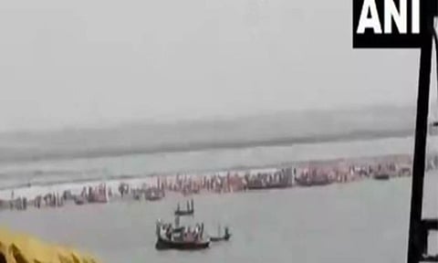 Visuals from the spot (Photo: ANI)