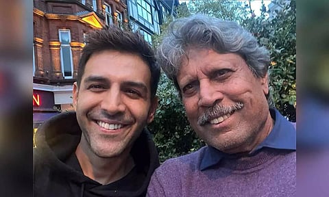 Kartik Aaryan, Kapil Dev (Instagram)