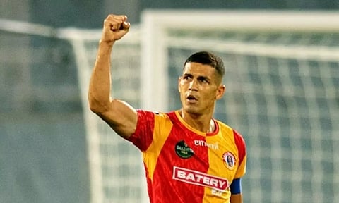 &nbsp;East Bengal captain Cleiton Silva (PTI)