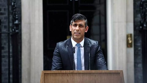 British Prime Minister Rishi Sunak