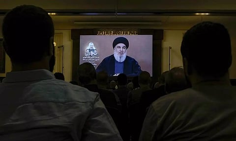 Hezbollah leader Sayyed Hassan Nasrallah&nbsp;&nbsp;