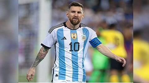 Lionel Messi. (Photo- Argentina Football X)