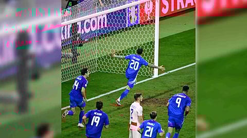 Italy stuns Croatia (Photo/IANS)