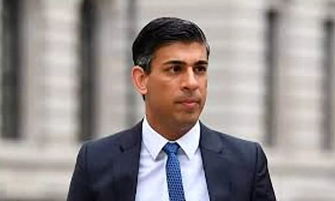 Former British prime minister Rishi Sunak&nbsp;