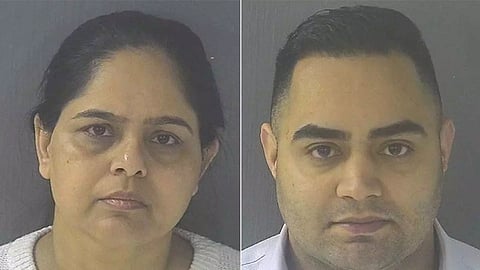 &nbsp;Indian-American couple