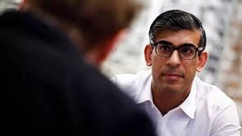 British Prime Minister Rishi Sunak