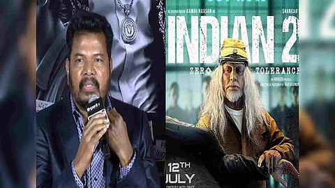 S Shankar(Image/ANI), ‘Indian 2’ poster (Image/ANI)