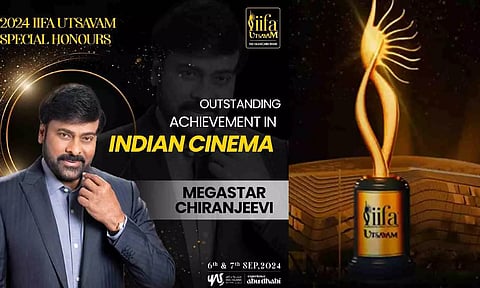Chiranjeevi to be honoured with IIFA Utsavam Special Honor for 'Outstanding Achievement in Indian Cinema'