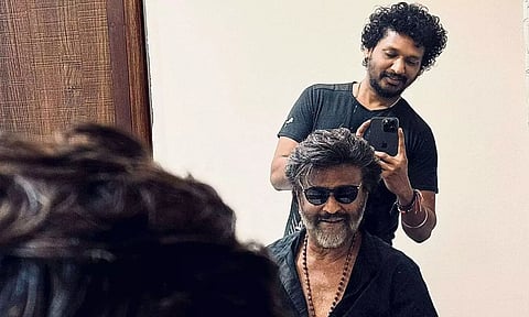 Rajinikanth and Lokesh Kanagaraj (X)