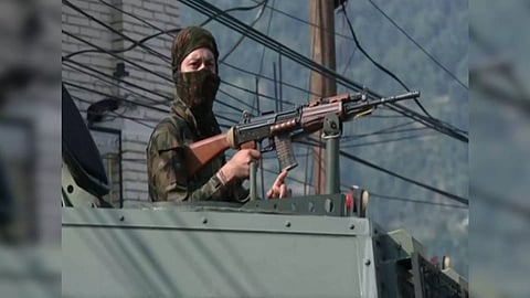 Security tightened in J-K's Doda (Photo/ANI)