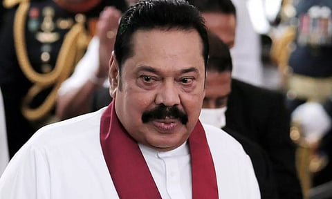 Former Sri Lankan president Mahinda Rajapaksa&nbsp;