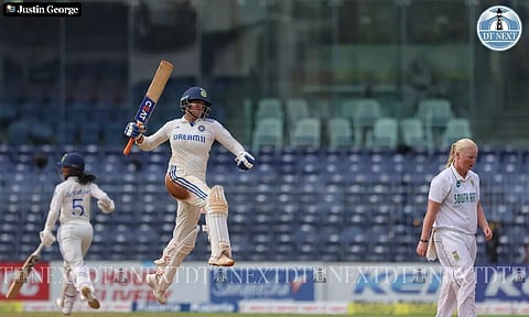 India opener Shafali Verma smashed the fastest double-century&nbsp; (Photo: Justin George)&nbsp;