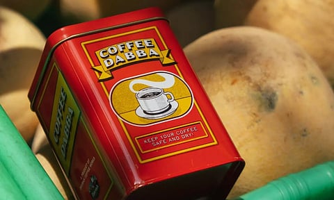 Coffee tin