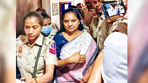 BRS leader K Kavitha (Photo/ANI)