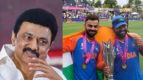 M K Stalin; Virat Kohli and Rohit Sharma