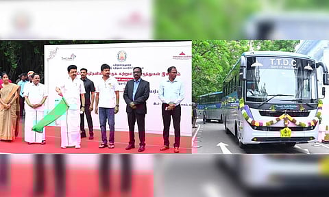 CM Stalin flags of five high-tech luxurious buses