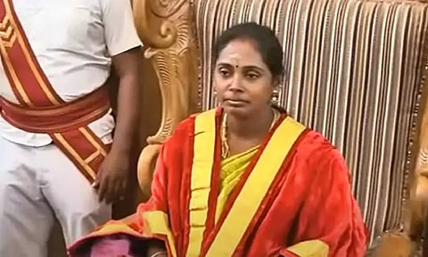 Former Coimbatore Mayor Kalpana Anandakumar