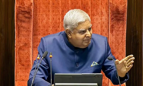 Rajya Sabha Chairman Jagdeep Dhankhar