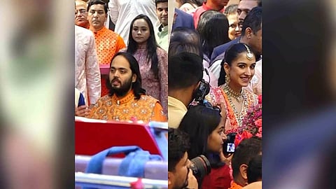 Anant Ambani, Radhika Merchant (Image/ANI)