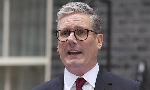 Britain's Labour Party PM Keir Starmer (AP)