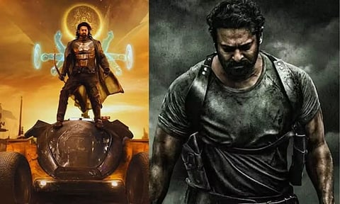 Posters of Kalki 2898 AD and Salaar